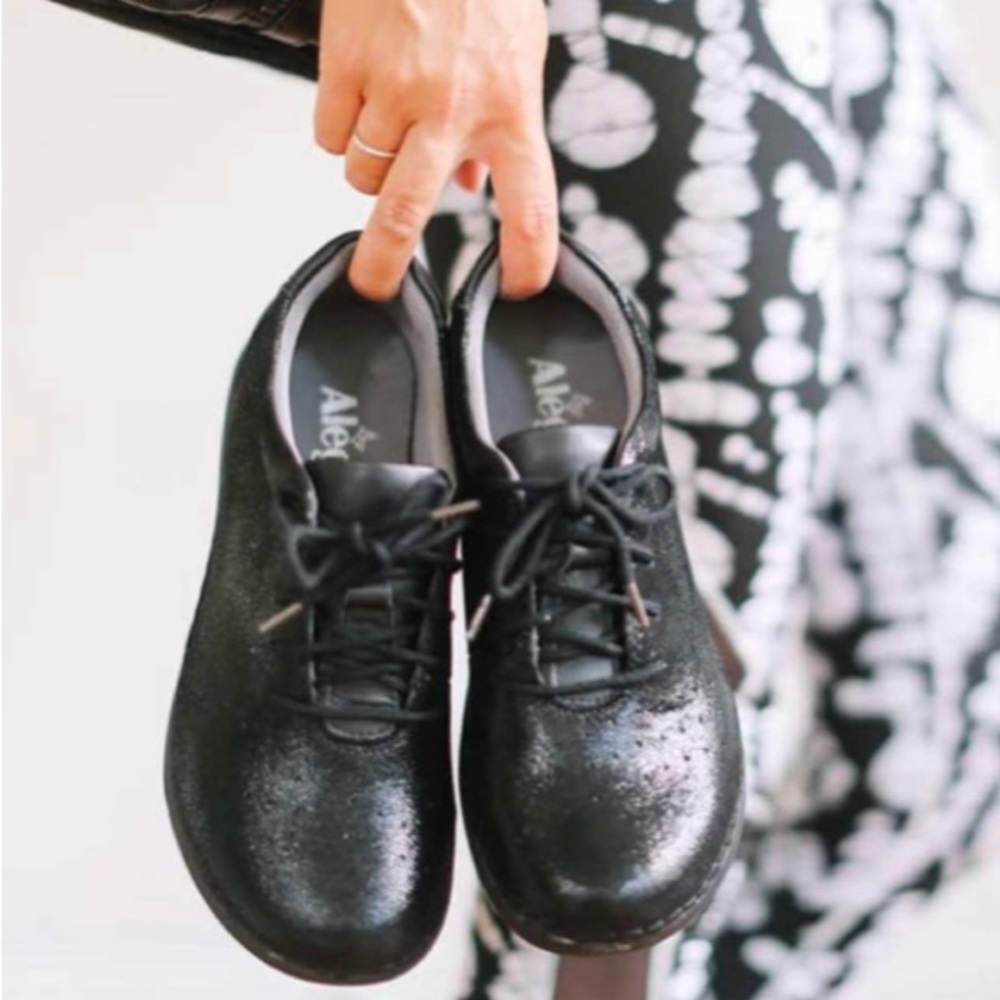 ♥️Alegria size 39 Metallic Leather❤️